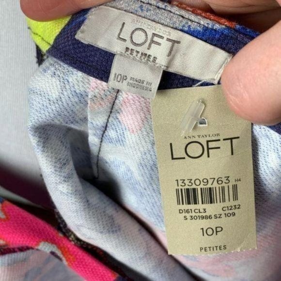 New Ann Taylor loft petite skirt size 10 P pencil - Picture 7 of 8